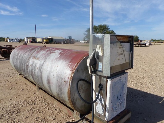 1000 GAL FUEL TANK ON SKID