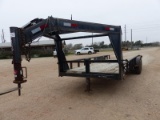 C&M 20' GN PIPE LOWBOY TRAILER