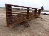 24' FREESTANDING PANELS - ONE WITH 12' GATE