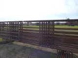 24' FREESTANDING PANELS - ONE WITH 12' GATE