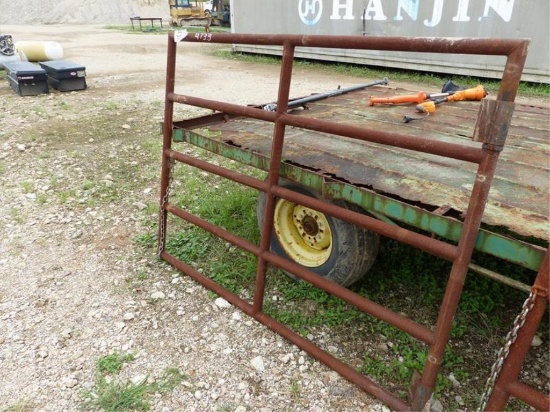 6' HEAVY DUTY STEEL PIPE GATE