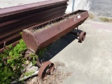 2 OLD DRILL PLANTER BOXES ON WHEELS