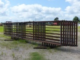 24' FREE STANDING PANELS 1 HAVING A 12' GATE