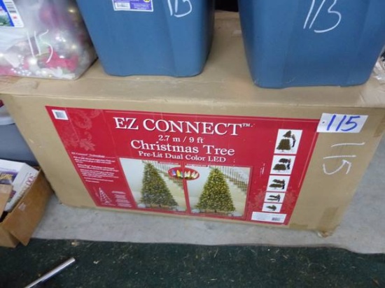 CHRISTMAS TREE & LIGHTS,