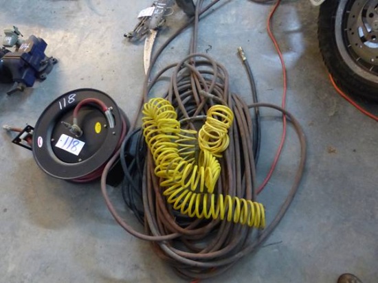 AIR HOSE REEL, 4 AIR HOSES