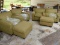 4 STORE HOUSE OLIVE GREEN CLUB CHAIRS