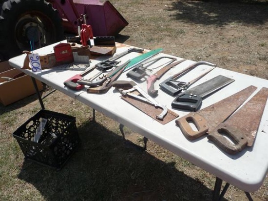 MISC HAND SAWS  & MITER BOX SAWS