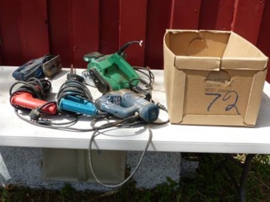 HILTI TE10 CONCRETE DRILL, MAKITA RECIARO SAW,