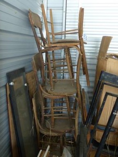 ANTIQUE WOODEN CHAIRS