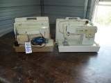 SINGER SEWING MACHINES W/CASES