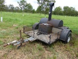 SHOPMADE 8' BARBECUE PIT TRAILER