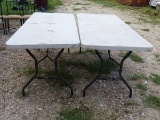 2 1/2'X6' LIFETIME POLY FOLDING TABLES