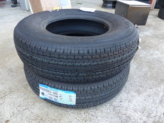 2 CUSTOM 428A/S 225/70R15 TIRES