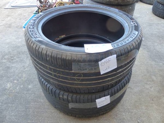 2 USED 275/40R20 TIRES