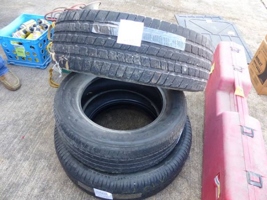 3 MISCELLANEOUS USED 235/65R18 TIRES