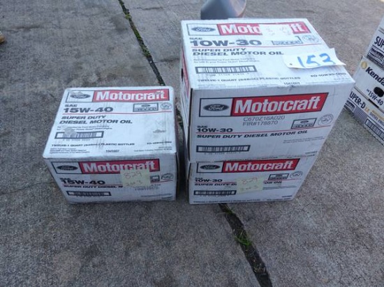 2 CASES MOTORCRAFT 10W30 DIESEL OIL