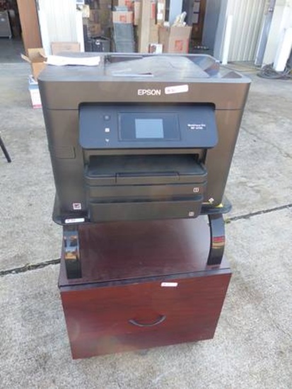 EPSON WORK FORCE PRO PRINTER, COMPUTER TRAY