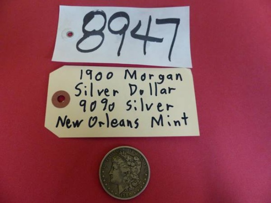 1900 MORGAN SILVER DOLLAR