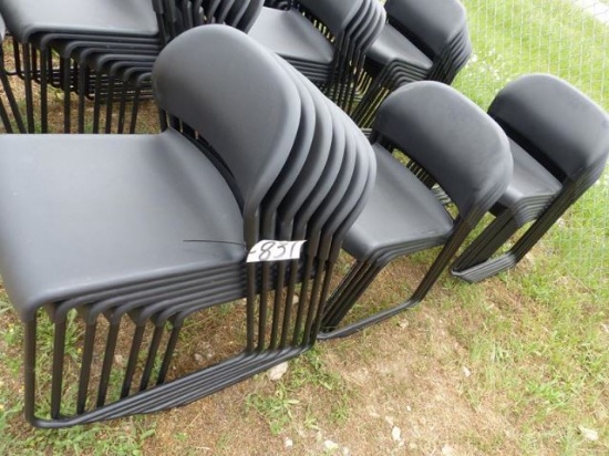 HARD PLASTIC STACKABLE CHAIRS