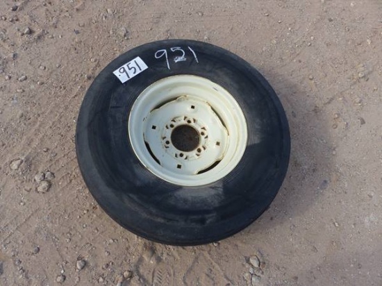 34 X 10 75 X 16 FRONT TRACTOR TIRE & WHEEL