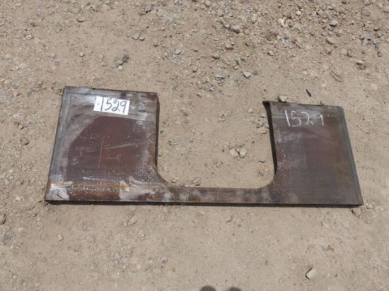 QT OPEN WELDABLE QUICK PLATE FOR SKID STEER
