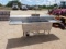 8' S/S TRIPLE COMPARTMENT SINKS W/GARBAGE DISPOSAL