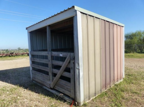 9' X 9'X 8' TALL HORSE STALL