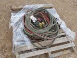 3 APPROX 100' CUTTING TORCH HOSES