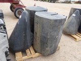 PALLETS SPARE FLOATS FOR SEWER SYSTEM PLANT