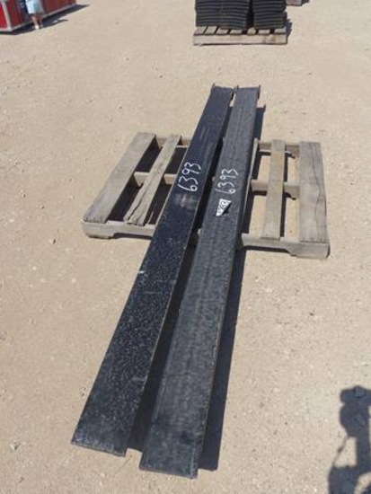 PAIR OF 10' 6600 LB EXTENSION FORKS