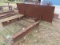 (2) SHEET METAL RACKS W/10' X 3' DIAMOND PLATE &