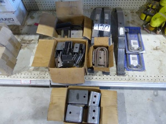 TRAILER SPRINGS W/SPRING HANGER KITS, U BOLTS