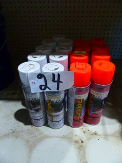 MARKING PAINT - 17 CANS
