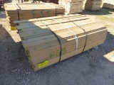 2 BUNDLES TREATED FENCE PICKETS