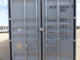 40' SHIPPING CONTAINER W/6 DOORS