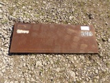 WELDABLE QUICK ATTACH PLATE FOR SKID STEER