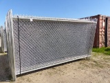 30 TEMPORARY FENCING FOR CONSTRUCTION SITE 12'X7'