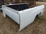 SINGLE AXLE CHEVY TRUCK BED W/BUMPER & RECEIVER HITCH