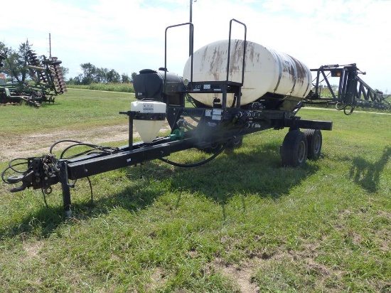 WYLIE 1000 GALLON POLY SPRAY RIG W/60' BOOMS