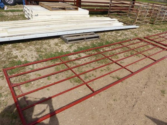 14' 6 RAIL RED GATE
