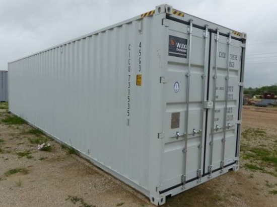 40' ONE TRIP HIGH CUBE SHIPPING CONTAINER