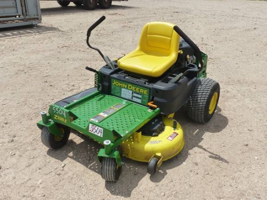 JOHN DEERE Z335E ZERO TURN MOWER