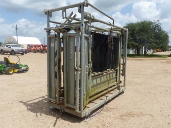 SQUEEZE CHUTE W/SCALE