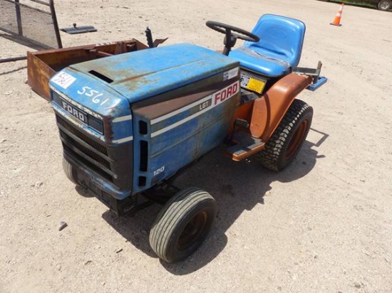 FORD LGT 120 GAS RIDING LAWN MOWER
