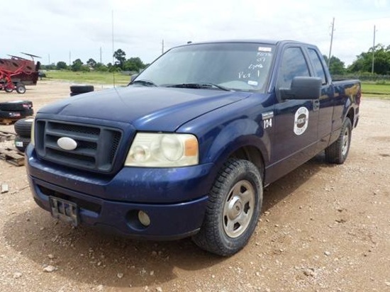 2007 FORD F150 EXTENDED CAB TRUCK