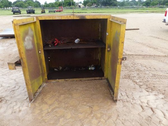 HD 2X4 X 4 1/2 DIAMOND PLATED LOCK BOX OR SHOP BOX