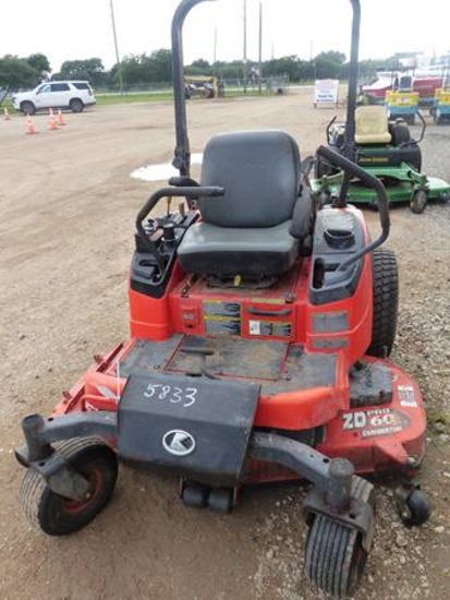 KUBOTA ZD326S  60" ZERO TURN COMMERCIAL LAWNMOWER