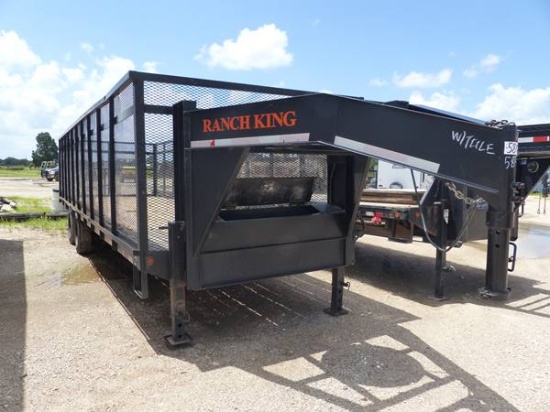 2023 RANCH KING  28'X8' GOOSENECK LANDSCAPE TRLR