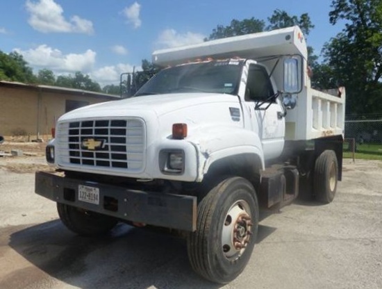 2000 CHEVROLET C8500 S/A DUMP TRUCK
