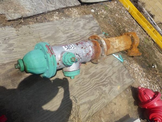 FIRE HYDRANT - GREEN